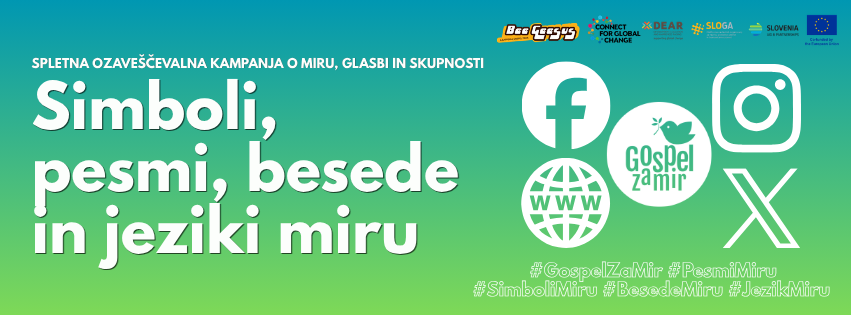 Spletna ozaveščevalna kampanja Gospel za mir